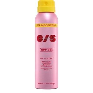 ONE/SIZE On ’Til Dawn Mattifying Sunscreen Makeup Setting Spray SPF 28